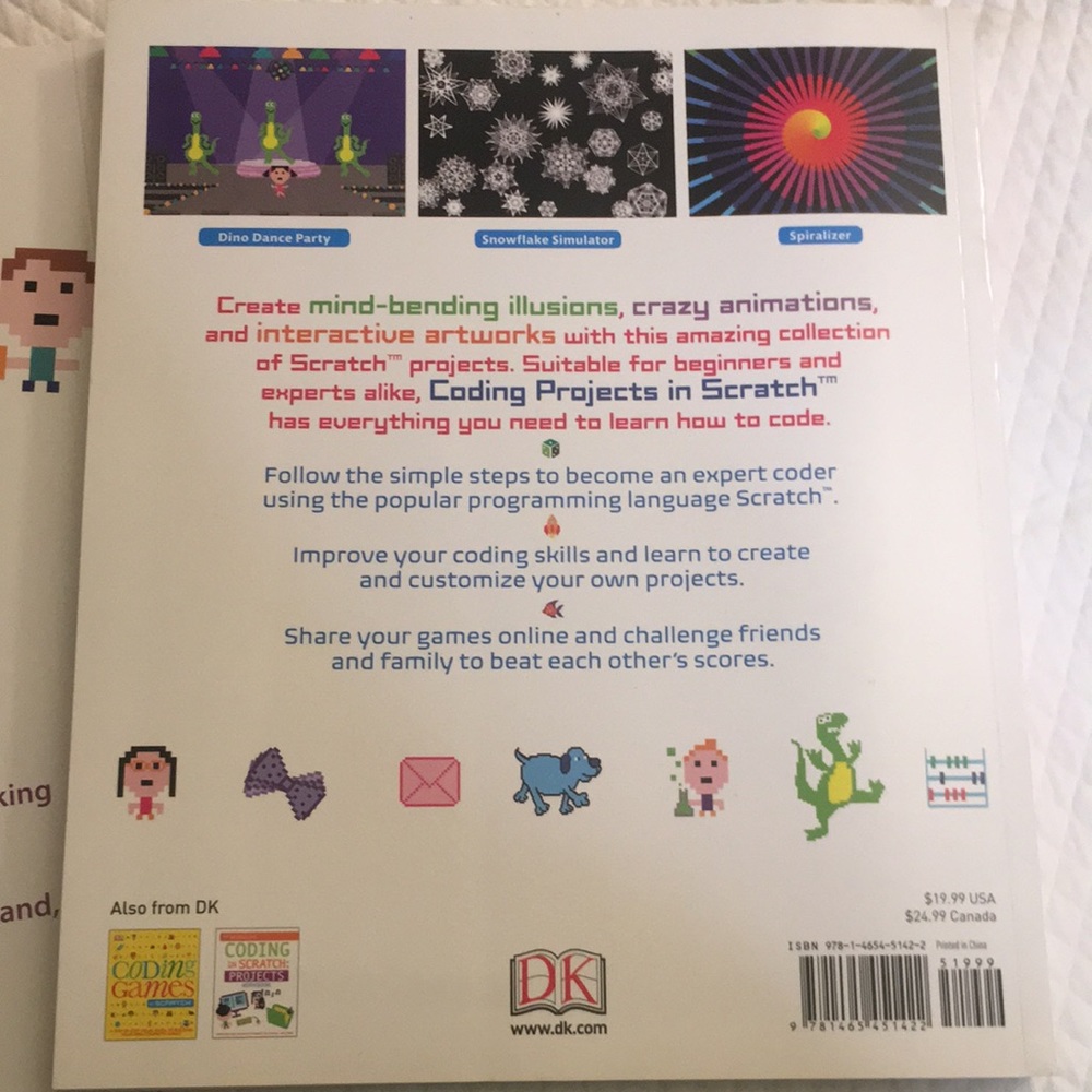 Coding Projects in Scratch and Workbook - Picture 8 of 14